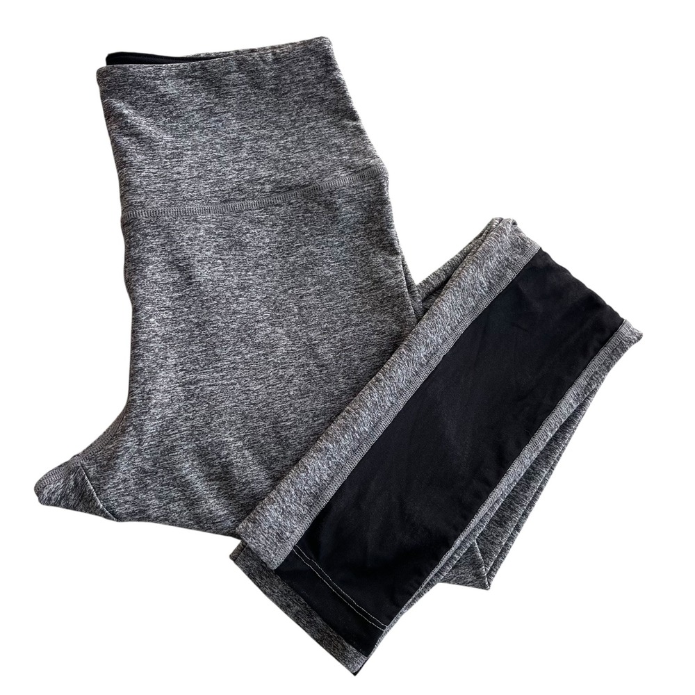 PINK Victoria's Secret Womens M Gray Black Mesh Front High Rise Ultimate Legging